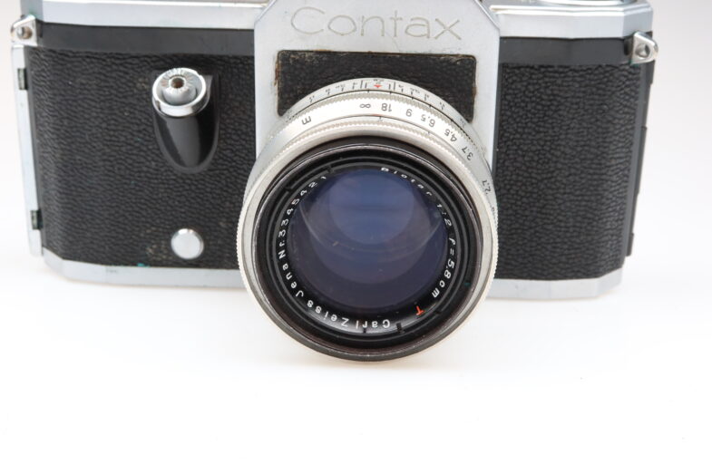Zeiss Ikon Contax Kamera mit Carl Zeiss Biotar 58 mm f2 Objektiv 97618 – Bild 3
