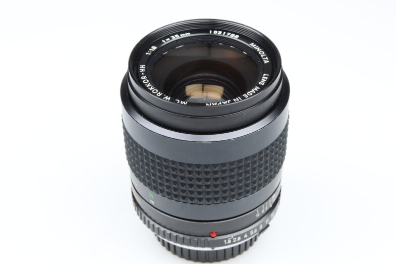 Minolta MC W.Rokkor HH 35mm f1.8 Objektiv Lens 98864 - Image 3