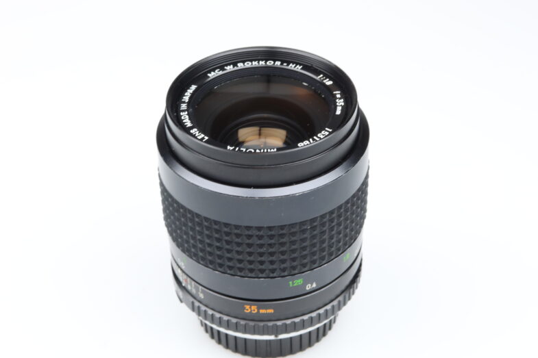 Minolta MC W.Rokkor HH 35mm f1.8 Objektiv Lens 98864 - Image 5