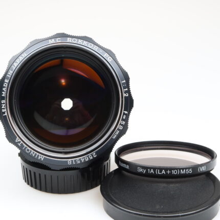 Minolta MC Rokkor-PG 58mm f1.2 Objektiv