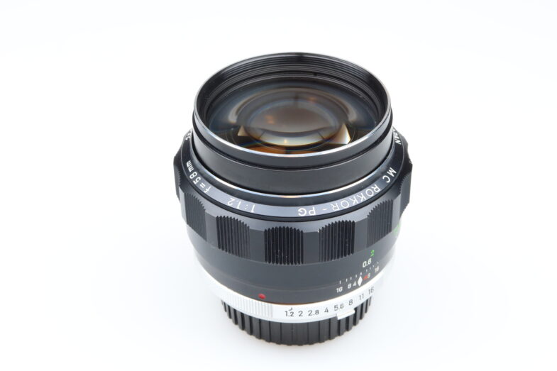 Minolta MC Rokkor-PG 58mm f1.2 Objektiv Lens 98863 near mint - Image 5