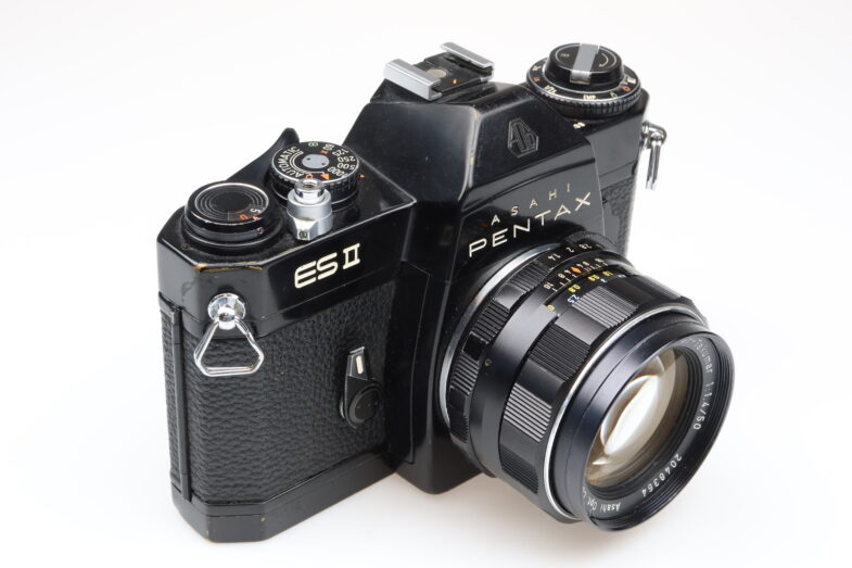 Pentax ES II Kamera camera Super Takumar 50mm f1.4 Objektiv lens 98871 - Image 2