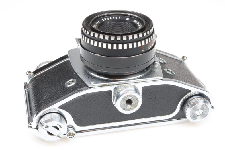 Exakta Varex IIb Kamera Camera Meyer Domiplan 50mm f2.8 Objektiv lens 98632 – Bild 6