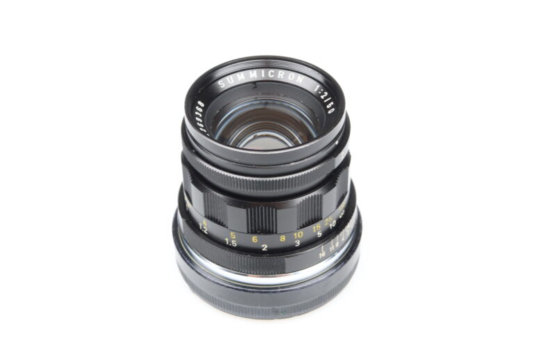 Leica Summicron 50mm f2 Prototype 11817 black chrome EXTREM RARE