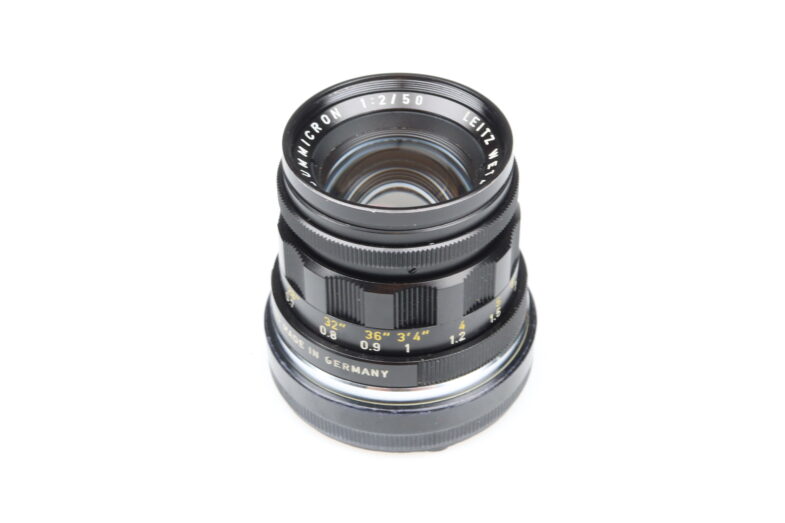 Leica Summicron 50mm f2 Prototype 11817 black chrome EXTREM RARE 98725 near mint – Bild 8
