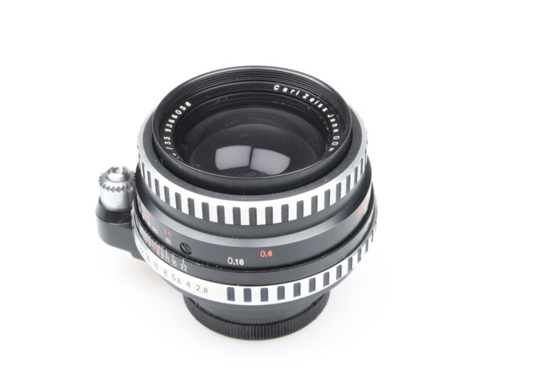 Carl Zeiss Flektogon 35mm f2.8 Zebra Objektiv lens Exa Anschluss 97624 - Image 4