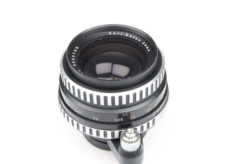 Carl Zeiss Flektogon 35mm f2.8 Zebra Objektiv lens Exa Anschluss 97623 - Image 3