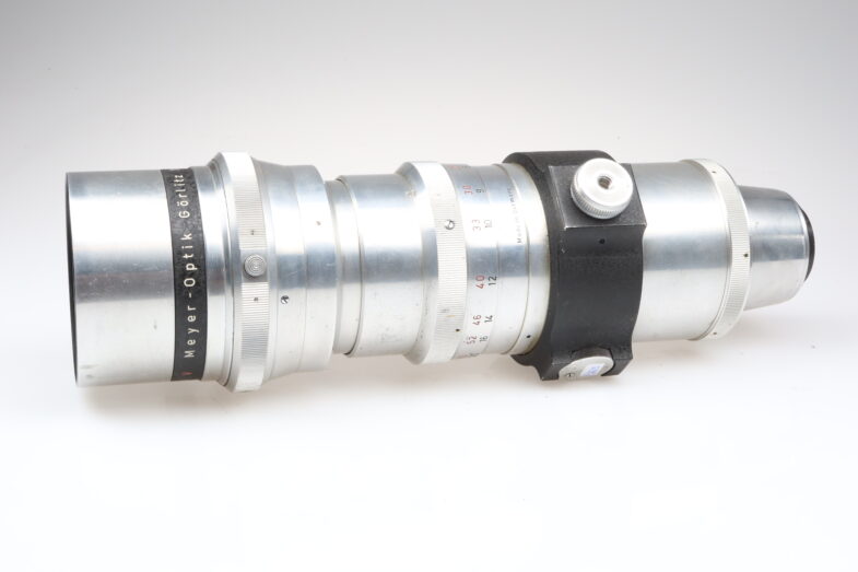 Meyer Görlitz Telemegor 400mm f5.5 red V Objektiv lens 97620 – Bild 3
