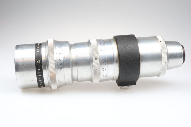 Meyer Görlitz Telemegor 400mm f5.5 red V Objektiv lens 97620 – Bild 6