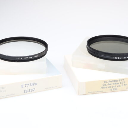 Leica Zir Polfilter E77 13336 UVa Filter E77 13337 Leitz