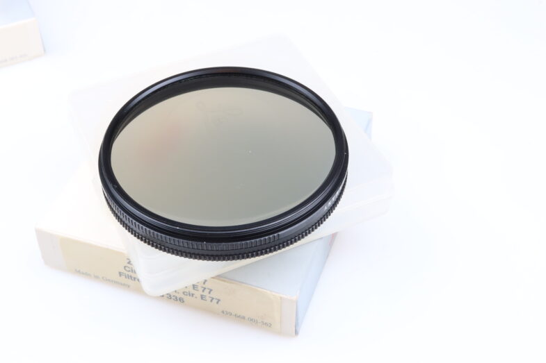 Leica Zir Polfilter E77 13336 UVa Filter E77 13337 Leitz 98146 near mint wie neu - Image 3