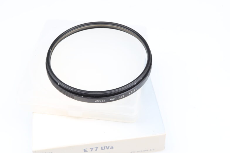 Leica Zir Polfilter E77 13336 UVa Filter E77 13337 Leitz 98146 near mint wie neu - Image 5