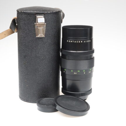 Pentacon 200mm f4 15 Lamellen Blades Objektiv