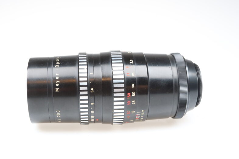 Meyer Optik Orestegor 200mm f4 15 Blade Zebra Objektiv M42 Anschluss 97629 – Bild 3