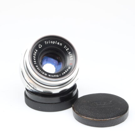 Meyer Görlitz Trioplan 50mm f2.9 red V Objektiv
