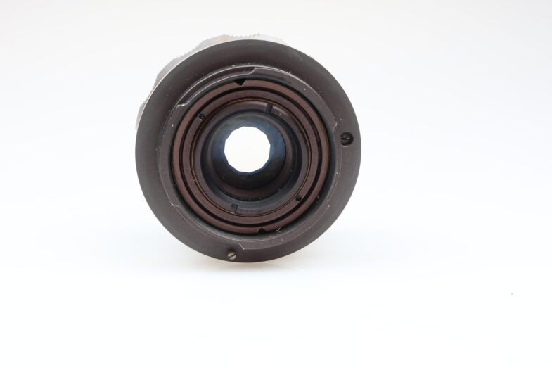 Meyer Görlitz Trioplan 50mm f2.9 red V Objektiv lens Exa Anschluss Mount 91041 - Image 7