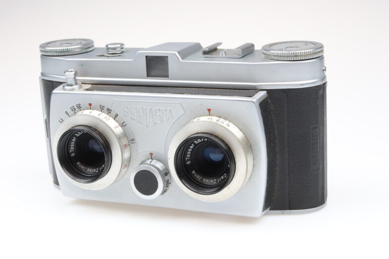 Belplasca Stereokamera camera Zeiss Tessar 37,5mm f3.5 Objektiv lens 91043 - Image 2