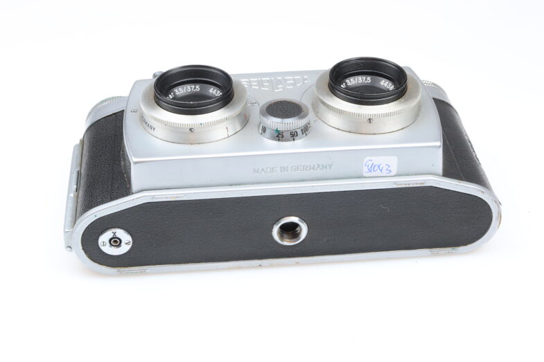 Belplasca Stereokamera camera Zeiss Tessar 37,5mm f3.5 Objektiv lens 91043 - Image 5