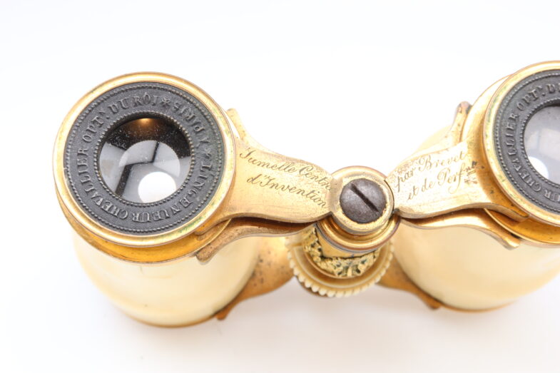 L Ingr Chevallier Fernglas Opera Binocular Elfenbein RARE 94665 - Image 2