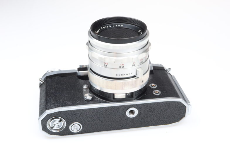 Praktina FX Kamera Camera Zeiss Tessar 50mm f2.8 Objektiv lens 91047 – Bild 6