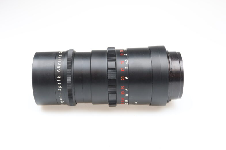 Meyer Görlitz Telemegor 180mm f5.5 Objektiv Praktina Anschluss Mount 91048 near mint – Bild 4
