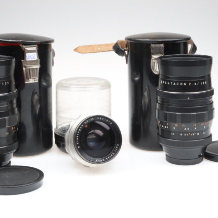 Zeiss Flektogon 35mm f2.8 2xPentacon 135mm f2.8