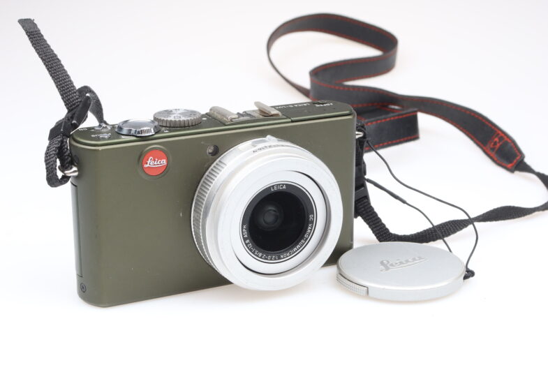 Leica D Lux 4 Safari Edition oliv grün Kamera
