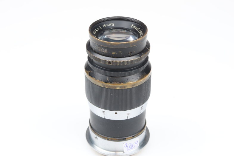 Leica Elmar 90mm f4 Objektiv lens M39 Anschluss mount Leitz 98159 – Bild 3