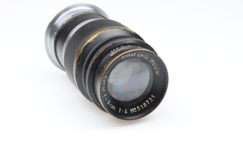 Leica Elmar 90mm f4 Objektiv lens M39 Anschluss mount Leitz 98159 – Bild 6