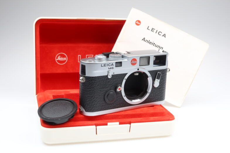 Leica M6 chrome 10414 Kamera