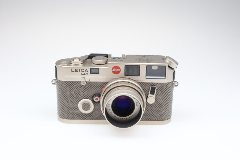 Leica M6 Platin 150 Jahre Optik 10484 Edition Leitz Elmar 50mm 98820 near mint – Bild 4