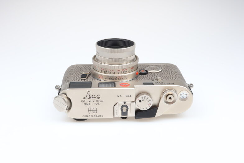 Leica M6 Platin 150 Jahre Optik 10484 Edition Leitz Elmar 50mm 98820 near mint – Bild 8