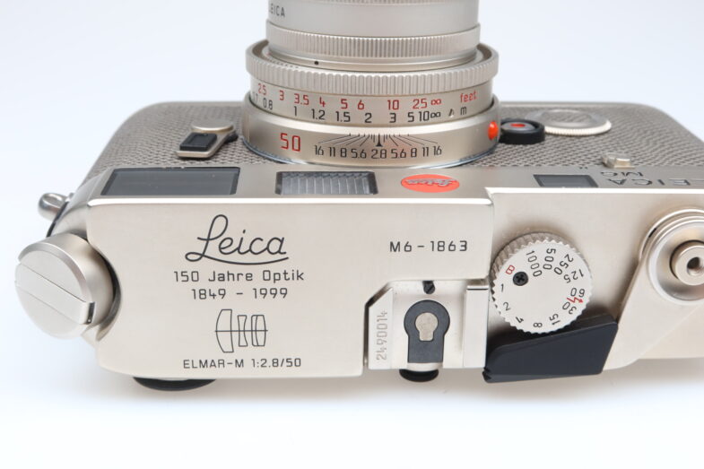 Leica M6 Platin 150 Jahre Optik 10484 Edition Leitz Elmar 50mm 98820 near mint – Bild 9