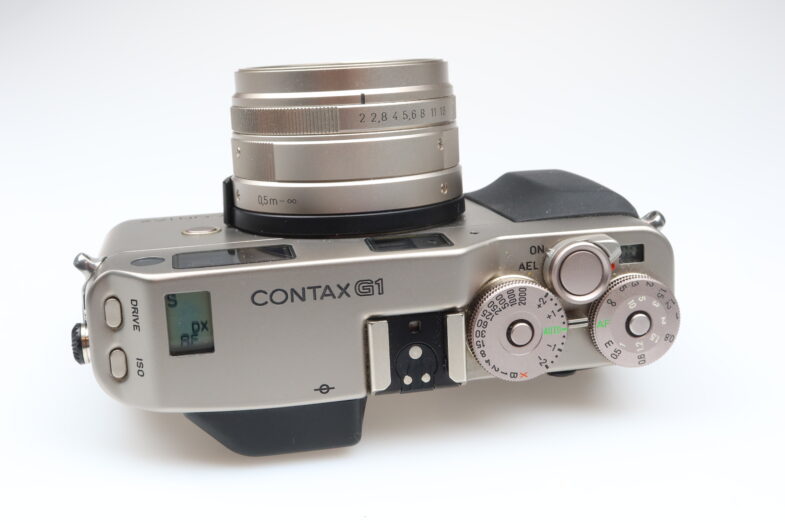 Kyocera Contax G1 green Label Kamera Planar 45mm f2 T*Objektiv 98825 near mint – Bild 5
