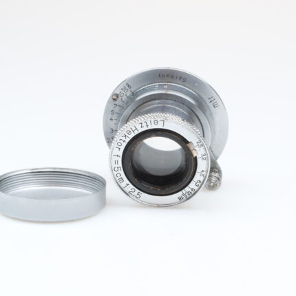 Leica Hektor 50mm f2.5 chrome Objektiv