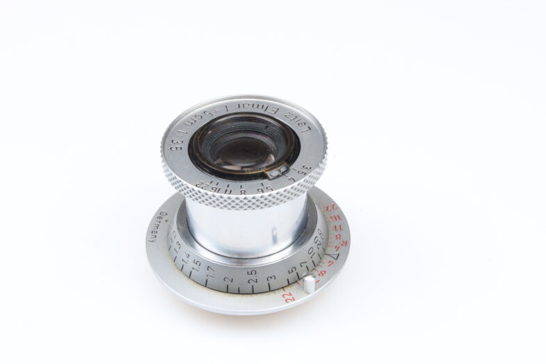 Leica Elmar red scale 50mm f3.5 Objektiv lens M39 mount Leitz 98796 - Image 3