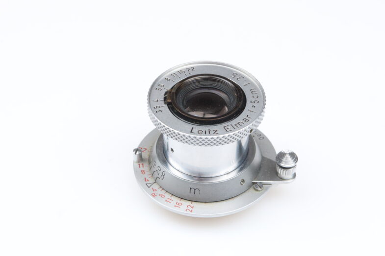 Leica Elmar red scale 50mm f3.5 Objektiv lens M39 mount Leitz 98796 - Image 4