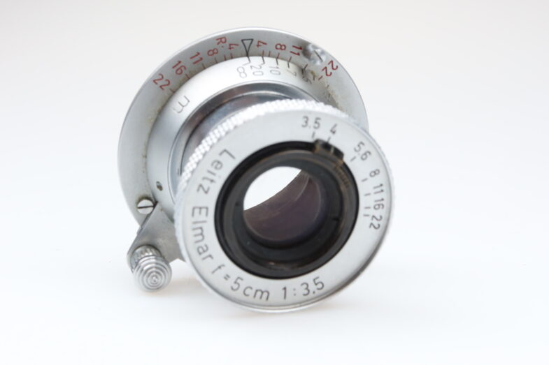 Leica Elmar red scale 50mm f3.5 Objektiv lens M39 mount Leitz 98796 - Image 6