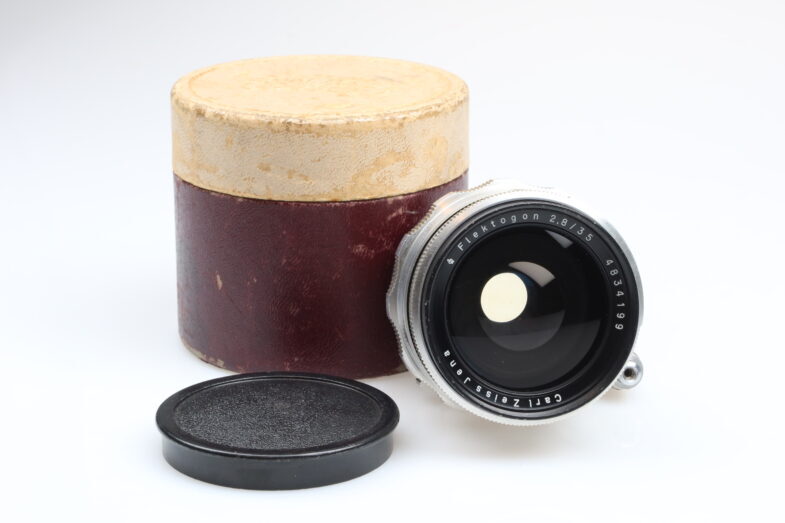 Zeiss Flektogon 35mm f2.8 Objektiv Exa Anschluss mount