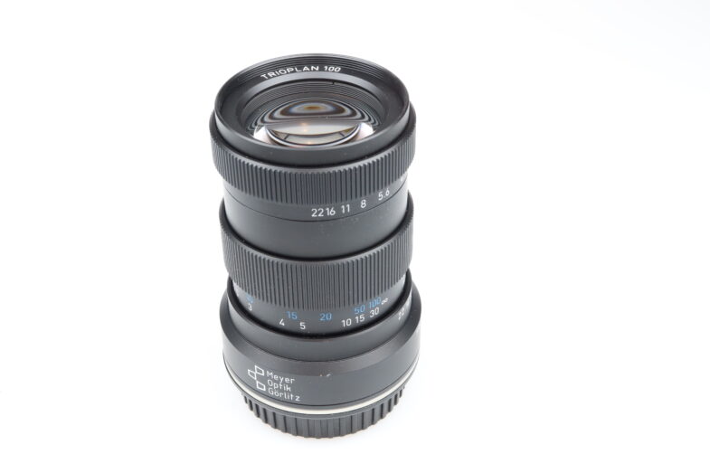 Meyer Görlitz Trioplan 100mm f2.8 lens Canon EF Mount 98893 near mint – Bild 4