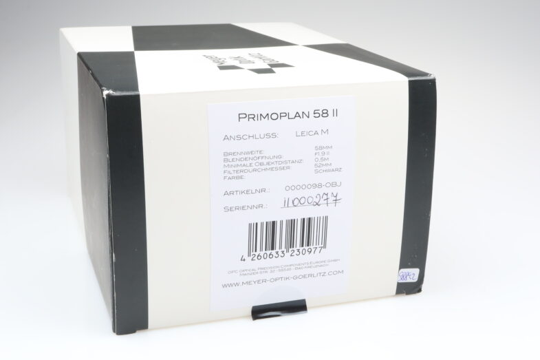 Meyer Görlitz Primoplan 58mm f1.9 II lens Leica M Mount 98892 near mint - Image 11