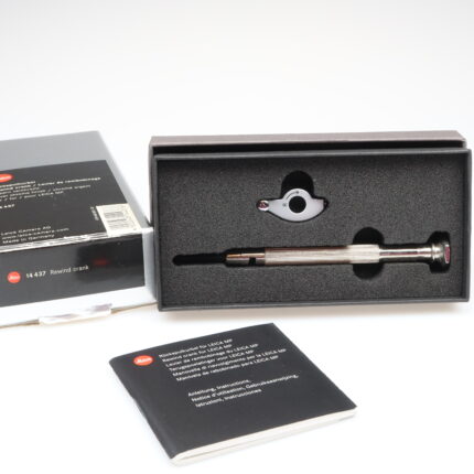 Leica Rückspulkurbel silber Rewind crank for Leica MP 14437