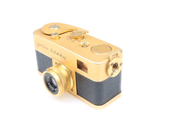 Steky golden Miniaturkamera miniature Kamera Stekinar 25mm f3.5 98829 – Bild 3