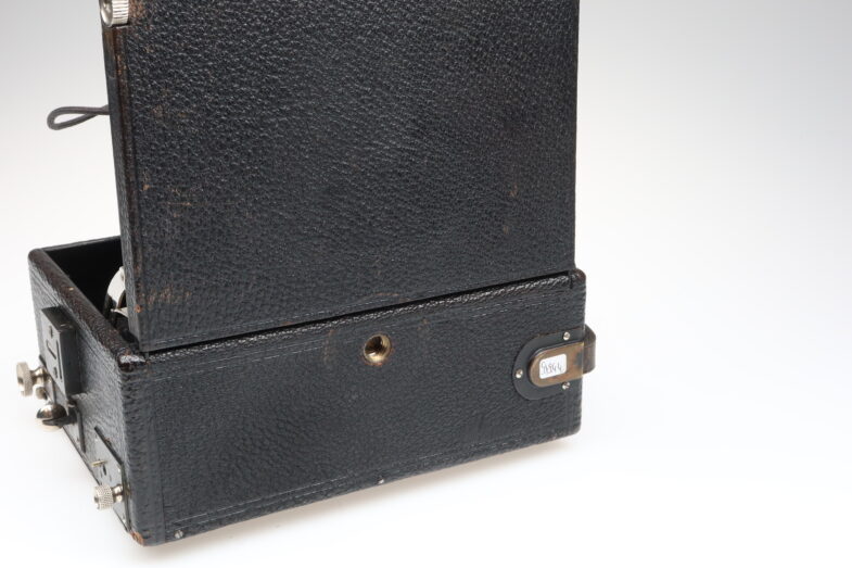 Plaubel Heli-Orthar No. 5 f5.2 black nickel Objektiv frühe Holzkamera 97944 - Image 8