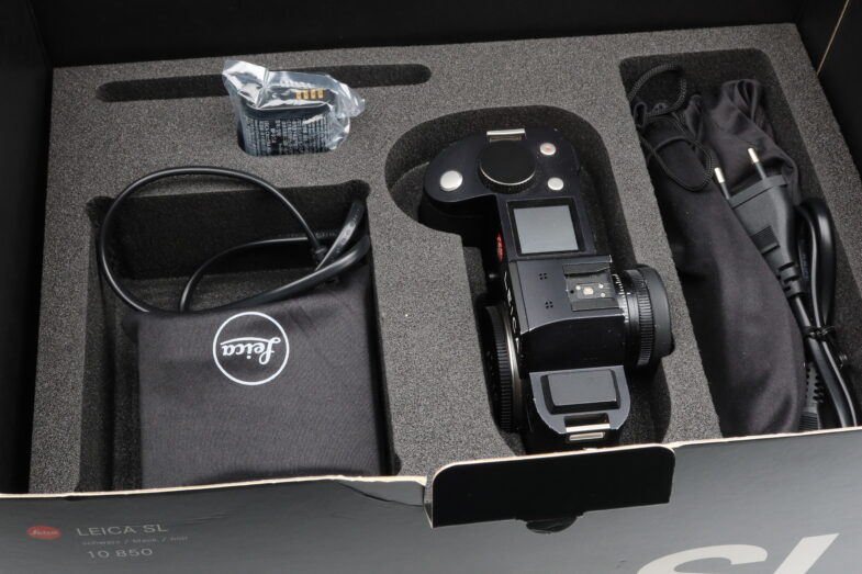 Leica SL schwarz 10850 Typ 601 Kamera camera Leitz 98906 top condition – Bild 8