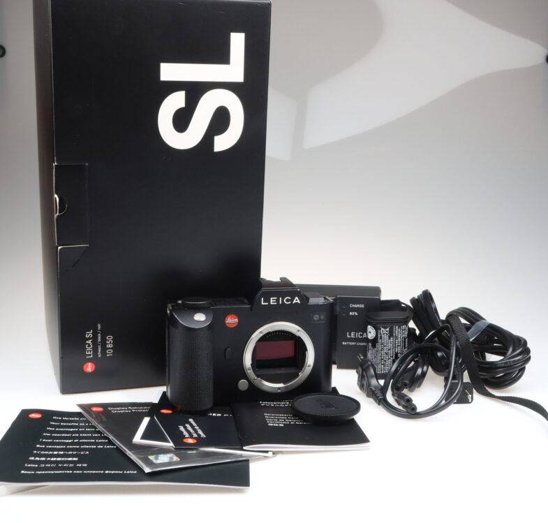Leica SL schwarz 10850 Typ 601 Kamera