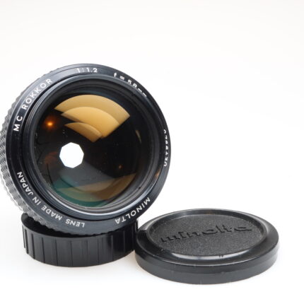 Minolta MC Rokkor 58mm f1.2 Objektiv