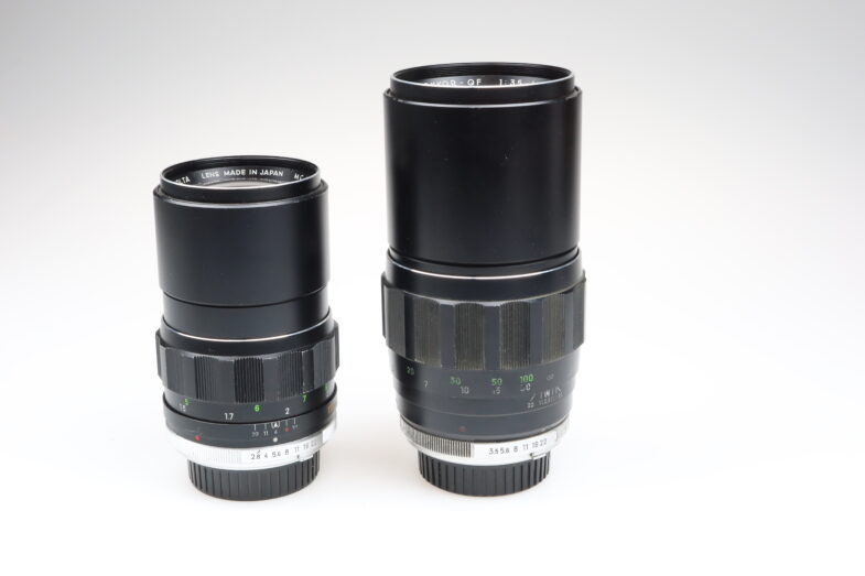 Minolta MC Tele Rokkor QF 200mm PF 135mm HF  300mm lens 98876 SET – Bild 9