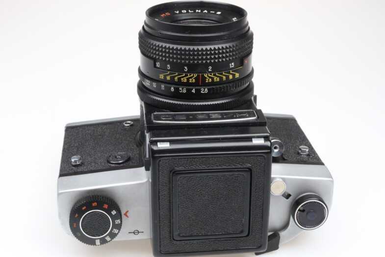 Kneb Kiev 60 Kamera  MC Volna-3 80mm f2.8 Objektiv TTL Prisma 97469 - Image 5