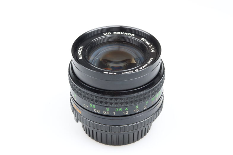 Minolta MD Rokkor 50mm f1.4 Objektiv Lens 98815 - Image 2